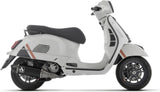 Komplette Auspuffanlage Ohne Katalysator Und Ohne Geräuschzulassung Urban Aluminium Schwarz Endkappe Carby - Arrow Special Parts Kompatibel Mit Piaggio Vespa Gts 310 (2025-2026)