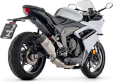 Komplette Auspuffanlage Ohne Katalysator Und Ohne Geräuschzulassung Veloce Titan Carbon - Arrow Special Parts Kompatibel Mit Triumph Daytona 660 (2024-2026)