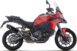 Auspuffendstück Ohne Katalysator Und Ohne Geräuschzulassung Veloce Titan Schwarz Endkappe Carby - Arrow Special Parts Kompatibel Mit Ducati Multistrada V2 - S (2025)