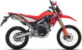 Komplette Auspuffanlage Ohne Katalysator Und Ohne Geräuschzulassung X-Kone Nichrom Endkappe Carby - Arrow Special Parts Kompatibel Mit Honda Crf 300 L (2025-2026)