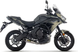 Komplette Auspuffanlage Ohne Katalysator Und Ohne Geräuschzulassung X-Kone Titan Schwarz Endkappe Carby - Arrow Special Parts Kompatibel Mit Kawasaki Versys 650 (2025-2026)