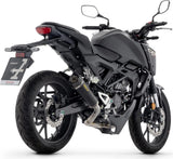 Komplette Auspuffanlage Ohne Katalysator Und Ohne Geräuschzulassung X-Kone Aluminium Schwarz Carbon - Arrow Special Parts Kompatibel Mit Honda Cb 125 R (2024-2026)