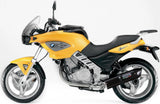 Auspuffendstück Mit Geräuschzulassung Furore Alu Schwarz - Gpr Kompatibel Mit Bmw F 650 Cs Scarver (2001-2006)