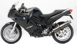 Auspuffendstück Mit Geräuschzulassung Trioval Edelstahl - Gpr Kompatibel Mit Bmw F 800 - S - St (2006-2011)
