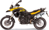 Auspuffendstück Mit Geräuschzulassung Albus Ceramic Alu Weiss - Gpr Kompatibel Mit Bmw F 800 Gs (2008-2015)