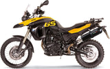 Auspuffendstück Mit Geräuschzulassung Furore Alu Schwarz - Gpr Kompatibel Mit Bmw F 800 Gs (2008-2015)