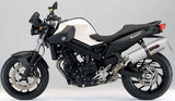 Auspuffendstück Mit Geräuschzulassung Albus Ceramic Alu Weiss - Gpr Kompatibel Mit Bmw F 800 R (2009-2014)