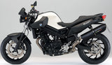 Auspuffendstück Mit Geräuschzulassung Furore Alu Schwarz - Gpr Kompatibel Mit Bmw F 800 R (2009-2014)