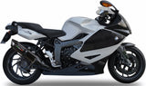 Auspuffendstück Mit Geräuschzulassung Furore Alu Schwarz - Gpr Kompatibel Mit Bmw K 1300 S - R (2009-2014)