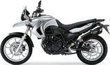 Auspuffendstück Mit Geräuschzulassung Furore Alu Schwarz - Gpr Kompatibel Mit Bmw F 650 Gs Twin (2008-2018)