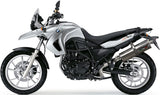 Auspuffendstück Mit Geräuschzulassung Trioval Edelstahl - Gpr Kompatibel Mit Bmw F 650 Gs Twin (2008-2018)