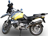 Auspuffendstück Mit Geräuschzulassung Trioval Edelstahl - Gpr Kompatibel Mit Bmw R 1100 Gs (1994-1998)