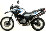 Auspuffendstück Mit Geräuschzulassung Trioval Edelstahl - Gpr Kompatibel Mit Bmw G 650 Gs - Sertao (2010-2016)