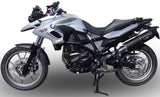 Auspuffendstück Mit Geräuschzulassung Furore Alu Schwarz - Gpr Kompatibel Mit Bmw F 700 Gs (2011-2015)