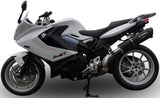Auspuffendstück Mit Geräuschzulassung Furore Alu Schwarz - Gpr Kompatibel Mit Bmw F 800 Gt (2012-2016)