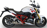 Auspuffendstück Mit Geräuschzulassung Furore Alu Schwarz - Gpr Kompatibel Mit Bmw R 1200 Lc (2015-2016)