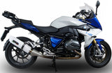 Exhaust Tip With Noise Certification Albus Ceramic White Aluminium - Gpr Compatible With Bmw R 1200 Rs Lc (2015-2016)
