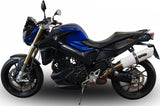 Auspuffendstück Mit Geräuschzulassung Albus Ceramic Alu Weiss - Gpr Kompatibel Mit Bmw F 800 R (2015-2016)