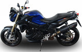 Auspuffendstück Mit Geräuschzulassung Furore Alu Schwarz - Gpr Kompatibel Mit Bmw F 800 R (2015-2016)