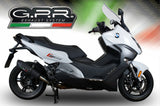 Auspuffendstück Mit Geräuschzulassung Gpe Anniversary Titan Schwarz - Gpr Kompatibel Mit Bmw C 650 Gt (2012-2015)