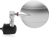 Mirror End Mount Left Universal Ø24,5(21>23) Spy-R Ø80 - Rizoma Compatible With Ducati