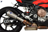 Auspuffendstück Mit Geräuschzulassung Relevance Titan Carbon Cap - Termignoni Kompatibel Mit Bmw S 1000 Rr (2019-2020)