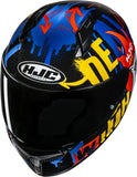 Integralhelm Für Motorrad Hjc C10 Advanced Polycarbonate Composite Mc23 Fop Grösse 04 Xxxs