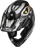 Offroad-Helm Für Motorrad Hjc C50 Advanced Polycarbonate Mc5Sf Mecha Beast Grösse 10 Xl