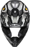 Offroad-Helm Für Motorrad Hjc C50 Advanced Polycarbonate Mc5Sf Mecha Beast Grösse 10 Xl
