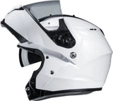 Klapphelm Für Motorrad Hjc C91N Advanced Polycarbonate Composite Perlweiß Grösse 11 Xxl