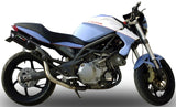 Doppelauspuffanlage Mit Geräuschzulassung Furore Alu Schwarz - Gpr Kompatibel Mit Cagiva Raptor 1000 (2000-2003)