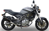 Doppelauspuffanlage Mit Geräuschzulassung Furore Alu Schwarz - Gpr Kompatibel Mit Cagiva Raptor 650 (2001-2005)