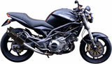 Doppelauspuffanlage Mit Geräuschzulassung Furore Alu Schwarz - Gpr Kompatibel Mit Cagiva Raptor 1000 (2000-2003)