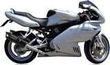 Doppelauspuffanlage Mit Katalysator Und Geräuschzulassung Furore Alu Schwarz - Gpr Kompatibel Mit Ducati 1000 Ss (2003-2006)
