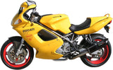 Doppelauspuffanlage Mit Katalysator Und Geräuschzulassung Furore Alu Schwarz - Gpr Kompatibel Mit Ducati St4 - S (1999-2005)