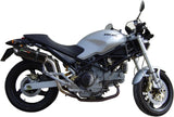 Doppelauspuffanlage Mit Katalysator Und Geräuschzulassung Furore Alu Schwarz - Gpr Kompatibel Mit Ducati Monster 1000 (2003-2005)