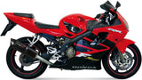 Komplette Abgasanlage Mit Katalysator Und Geräuschzulassung Furore Alu Schwarz - Gpr Kompatibel Mit Honda Cbr 600 F - Sport (2001-2007)
