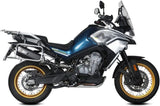 Auspuffendstück Mit Geräuschzulassung Speed Edge Stahl Schwarz Carbon - Mivv Kompatibel Mit Cfmoto 800 Mt (2022-2024)