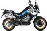 Auspuffendstück Mit Geräuschzulassung Speed Edge Edelstahl Carbon - Mivv Kompatibel Mit Cfmoto 800 Mt (2022-2024)