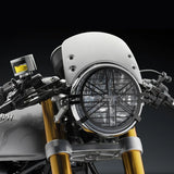 Alu Niedriges Windschild - Rizoma Kompatibel Mit Triumph Thruxton 1200 R (2016-2020)