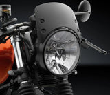 Alu Niedriges Windschild - Rizoma Kompatibel Mit Triumph Thruxton 1200 R (2016-2020)