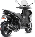 Complete Non-Catalytic Exhaust System With Sound Certification Urban Stainless Steel - Mivv Compatible With Gilera Nexus 300 (2008-2013)