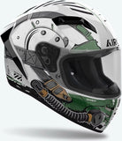 Integralhelm Für Motorrad Airoh Connor - Cnal17 Thermoplastic Hrt Gloss Alligator Grösse Xxl