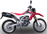 Komplette Abgasanlage Mit Katalysator Und Geräuschzulassung Furore Alu Schwarz - Gpr Kompatibel Mit Honda Crf 250 L (2013-2016)