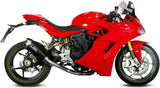 Katalysiertes Auspuffendstück Mit Geräuschzulassung Delta Race Carbon Carbon - Mivv Kompatibel Mit Ducati Supersport 939 - S (2017-2020)