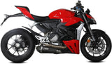 Katalysiertes Auspuffendstück Mit Geräuschzulassung Delta Race Stahl Schwarz Carbon - Mivv Kompatibel Mit Ducati Panigale V2 (2020-2024)