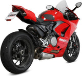 Auspuffendstück Ohne Katalysator Und Mit Geräuschzulassung Delta Race Edelstahl Carbon - Mivv Kompatibel Mit Ducati Streetfighter V2 (2022-2024)
