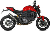 Auspuffendstück Mit Geräuschzulassung X-M5 Titan Carbon - Mivv Kompatibel Mit Ducati Monster + (2021-2024)