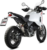Auspuffendstück Mit Geräuschzulassung Dakar Titan - Mivv Kompatibel Mit Ducati Desert-X (2022-2024)