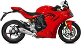 Katalysiertes Auspuffendstück Mit Geräuschzulassung Delta Race Edelstahl Carbon - Mivv Kompatibel Mit Ducati Supersport 950 - S (2021-2024)